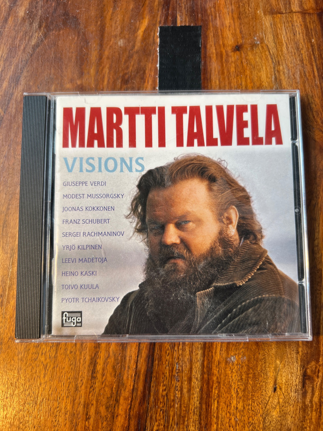 Martti Talvela - Visions cd