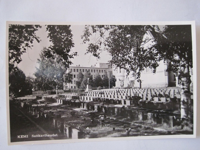VANHA Postikortti Kemi 1950-l Alkup.Mallikappale