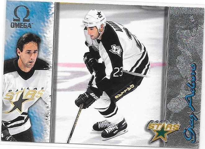 1997-98 Pacific Omega #66 Greg Adams Dallas Stars