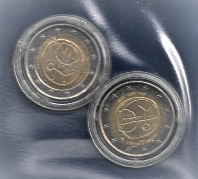 2 EURO EMU 2009 (2 kpl) UNC