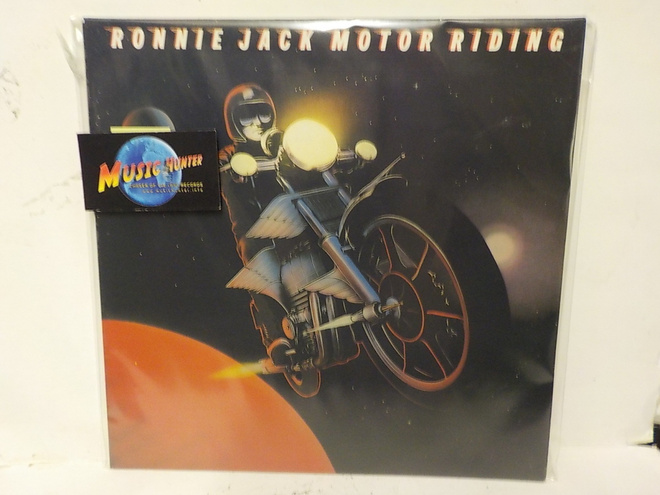 RONNIE JACK - MOTOR RIDING EX/EX+ SUOMI 1982 LP