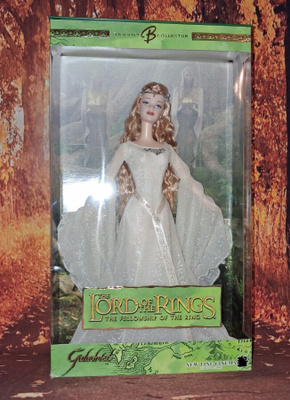 LOTR Galadriel Barbie-nukke (2004) keräilijälle NRFB