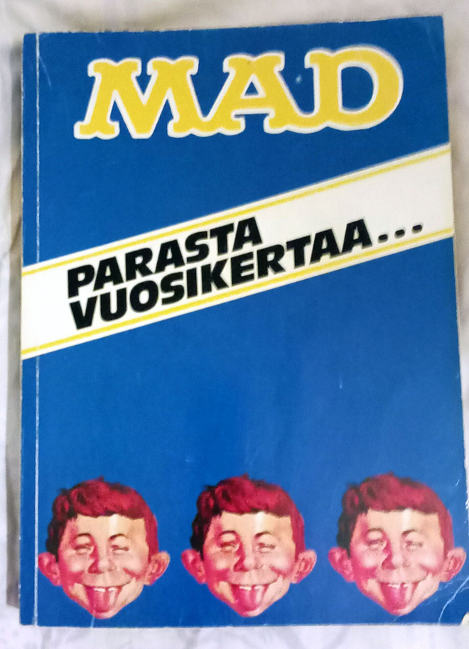 Mad vuosikerta-albumi 1990 - Sisältää kahdeksan numeroa