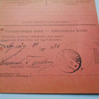 1932 Iitti virkapaketin postiennakko poliisille Pernajaan - pikkukuva 3
