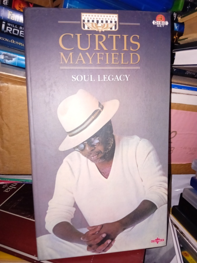 4cd Curtis Mayfield : Soul legacy ( SIS POSTIKULU  )