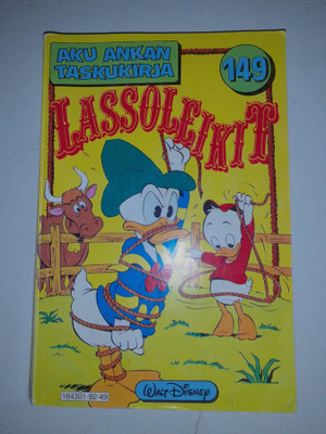 Aku Ankan taskukirja 149 Lassoleikit