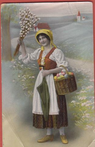 Neidolla pajunkissat ja munakori - kulk v 1913