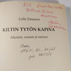 Leila Simonen : Kiltin tytön kapina : muistot, ruumis ja ... - pikkukuva 3