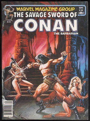The Savage Sword of Conan the Barbarian No. 68 September 198