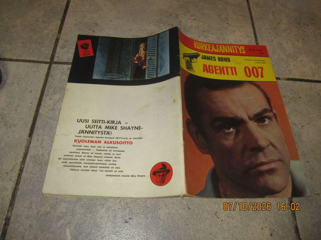 Korkeajännitys: James Bond Agentti 007 n:o 5/1966