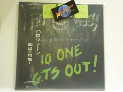HELLOWEEN - NOONE GETS OUT EX+/M- SAKSA 2013 LP