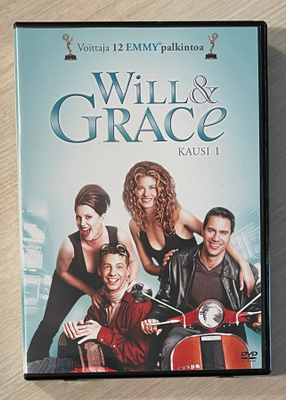 Will & Grace: Kausi 1 (4DVD) Emmy-palkittu sarja (UUSI)