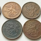 1 mk v. -42,-43,-51, 3 eri v, 6 kol. circ - pikkukuva 5