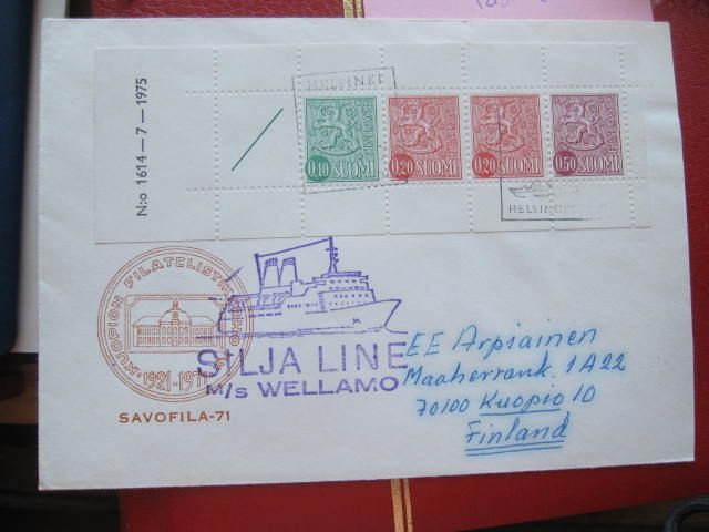 Laiva erikoisleima Silja Line M/S Wellamo