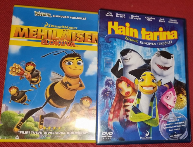 DVD Hain tarina + Mehiläisen elokuva