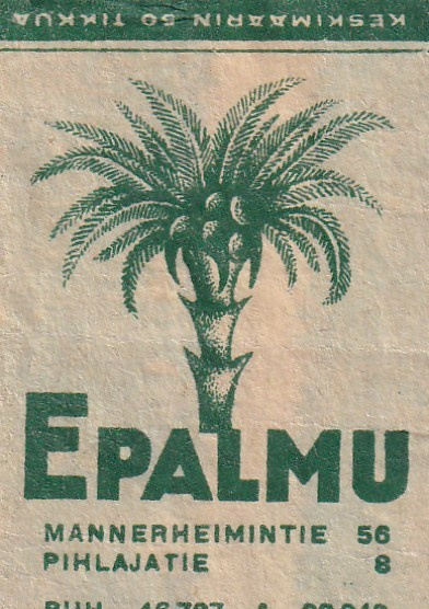 Helsinki, E PALMU     b499