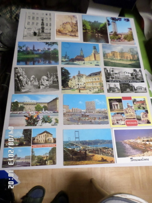 16 kpl Ulkomailta Suomeenpostitettuja Postikortteja