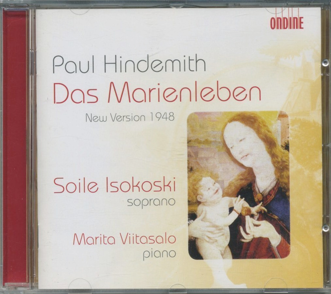 HINDEMITH / ISOKOSKI Das Marienleben – Ondine CD 2009, Rilke