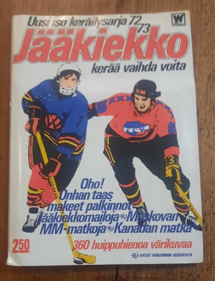 Jääkiekko keräilysarja 72-73, kaikki kuvat mukana