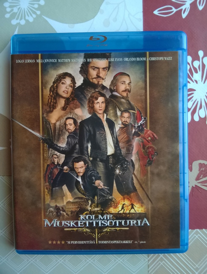 Kolme Muskettisoturia Blu-Ray