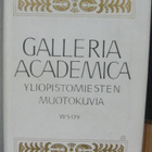 Galleria academica - yliopistomiesten muotokuvia, Wsoy 1961. - pikkukuva 1