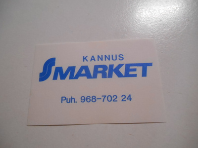 TT Etiketti S market Kannus