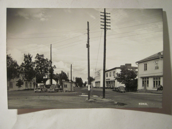 VANHA Postikortti Koria 1950-l Alkup.Mallikappale