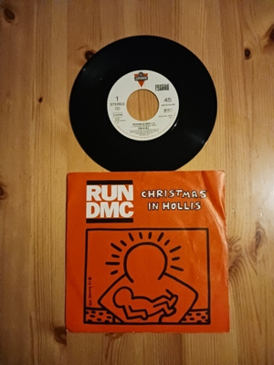 Run-D.M.C. – Christmas In Hollis 7" orig 1987 Hip Hop