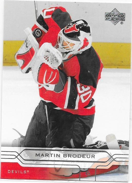 2004-05 Upper Deck #107 Martin Brodeur NEw Jersey Devils MV