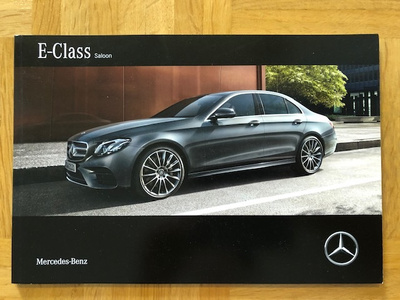 Esite Mercedes-Benz E-sarja W213 vuodelta 2016 - 67 sivua
