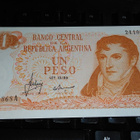 Argentiina 1 Peso 1970 P287 UNC - pikkukuva 1