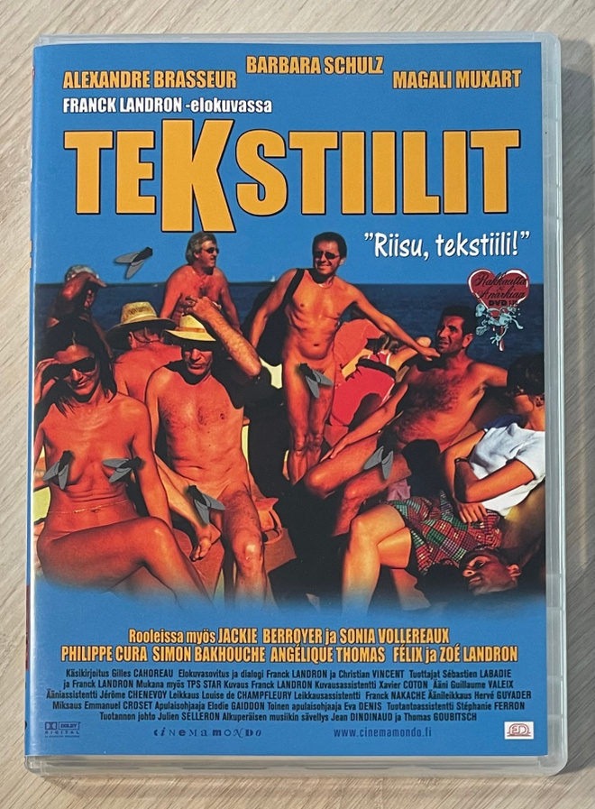 Franck Landron: TEKSTIILIT (2004) eroottinen tragikomedia