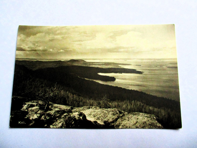Koli - n 1930 Kylänlahti - leimauksella