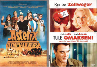 2 KPL DVD ELOKUVIA