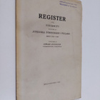 Edward Andersson : Register till Tidskrift utgiven av Jur... - pikkukuva 1