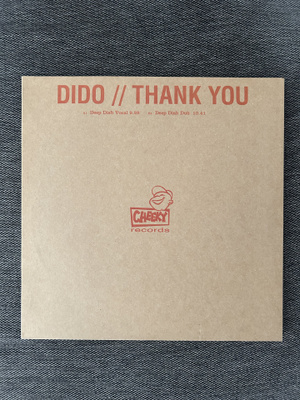 Dido - Thank You 12" Promo 2001 LP