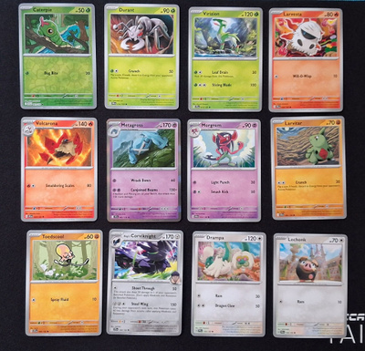 Pokemon kortit 12kpl (#104 Journey Together)