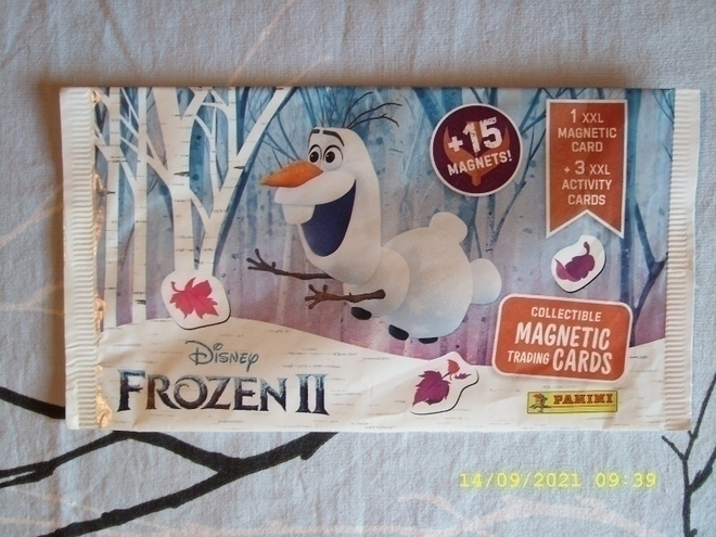 Frozen II magneetteja kortissa