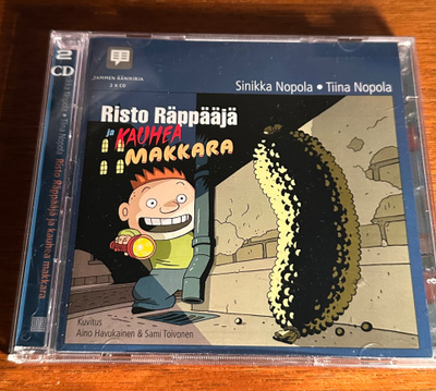 Sinikka & Tiina Nopola: Risto Räppääjä ja kauhea makkara 2CD