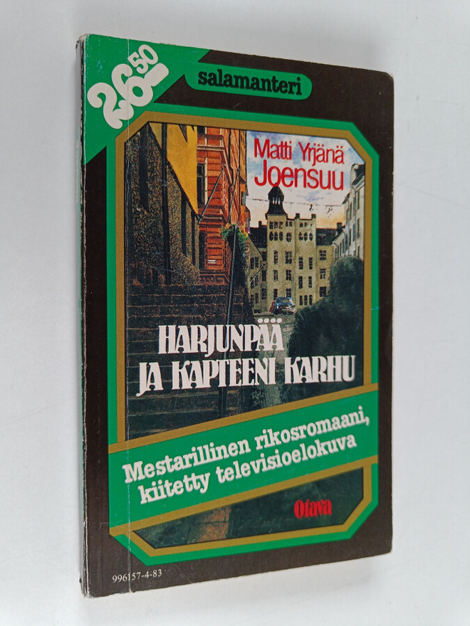 Matti Yrjänä Joensuu : Harjunpää ja kapteeni Karhu