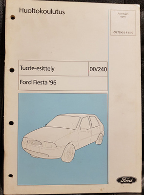 Ford Fiesta IV 1996-2002 - Mekaanikon opas : Tuote-esittely