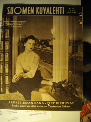Suomen Kuvalehti Nro 20/1955 (12.3)