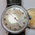 VANHA Kello Timex Waterproof Shockproof Iso-Britannia - pikkukuva 2
