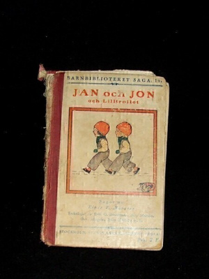 Vanha ruotsinkielinen pieni lasten satukirja 1930 luvulta