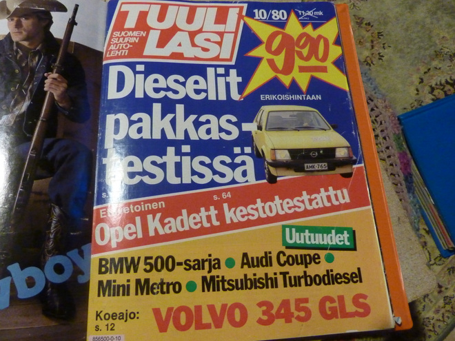 TL  10-80  Volvo 345 , Petro Saab 99