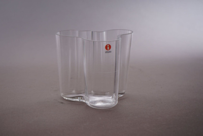 1103. Iittala 'Aalto' maljakko, Alvar Aalto, signeerattu.