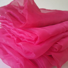 8x pinkki verho organza läpikuultava - pikkukuva 1