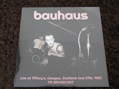Bauhaus Live at tiffany's 1983 lp muoveissa ranska 2022