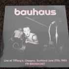 Bauhaus Live at tiffany's 1983 lp muoveissa ranska 2022 - pikkukuva 1