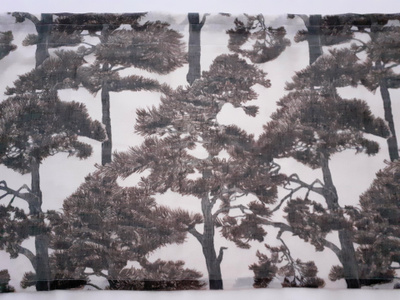 Vallila - Valoverhokappa - Kallvik - 60x250 cm - ruskea